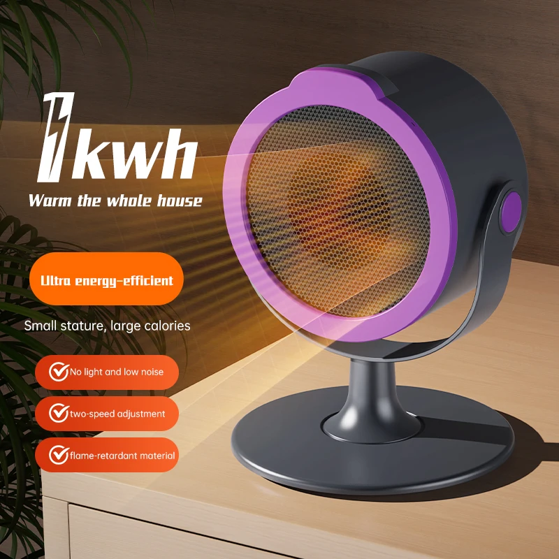 

Desktop Heater Fan YC-N8 Fast Heating Warm Air Blower/Adjustable Angle/Low Noise/Overheat Protection/220V EU