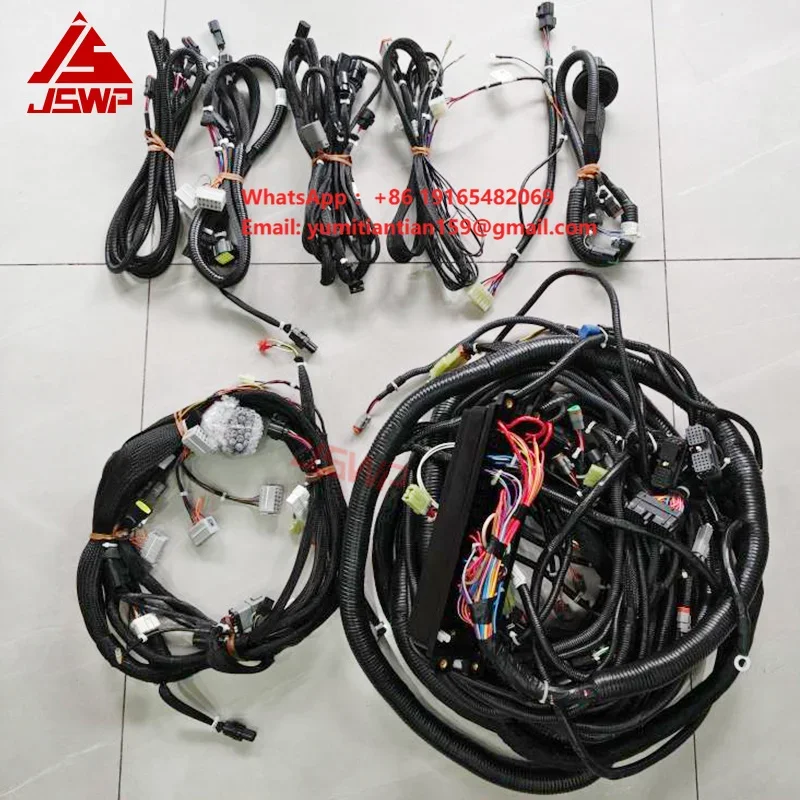 R215-9 R210-9 Complete Wiring Harness 2BQ6-10115 2BQ6-10215 2BQ610115 2BQ610215 Wiring Harness Assembly for Hyundai Excavator