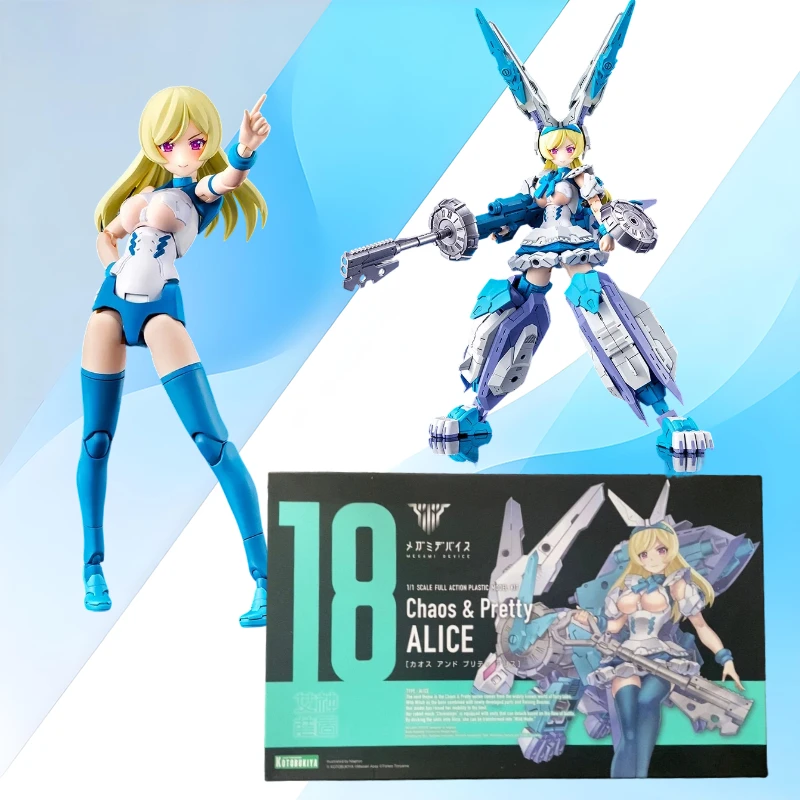 

Kotobukiya Original Anime Action Figure MEGAMI Device Chaos & Pretty ALICE Assembly Model Kit Collection Toy Gift for Children
