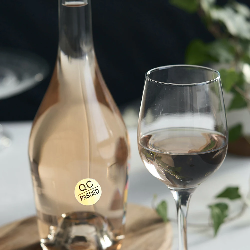 

2400pcs Qc Passed Stickers Adhesive Warehouse Tested Labels For Inventory Control Quality Inspection Status Tags