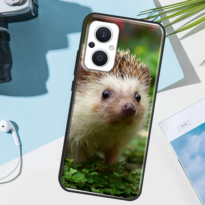 Cute Little Hedgehog Case For OPPO Reno 8T 2Z 4 5 Z 6 7 8 Lite 10 Pro OPPO Find X2 X3 X5 X6 Pro Neo Lite Cover