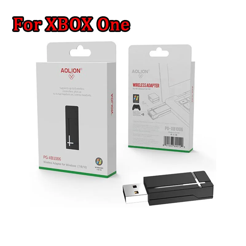 For XBOX One Controlller USB Wireless Receiver New Style 2.4G Gamepad Adapter Handle Dongle Accessories for Windows PC 10 8 7