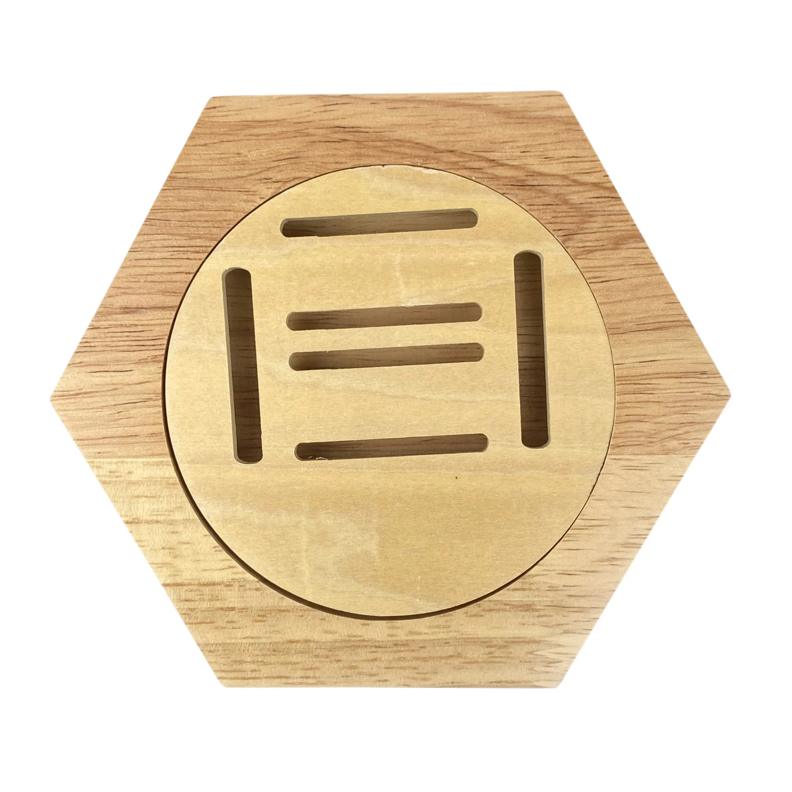 Medal Display Stand 1 Pack Honeycomb Hexagonal Wooden Honeycomb Combination Medal Hanger Display for Sports Spartan
