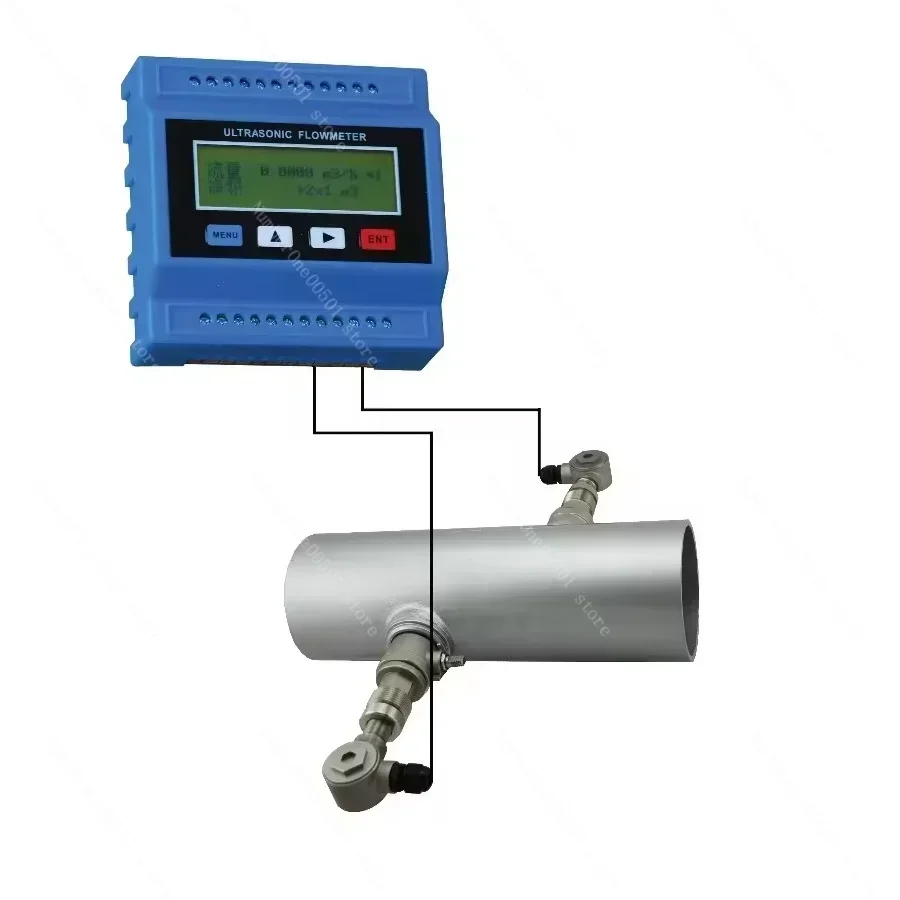 TUF-2000M Digital Modular Ultrasonic Flowmeter TS-2 TM-1 TL-1 Transducer Optional Measuring Range DN15-6000mm Flow Speed Tester