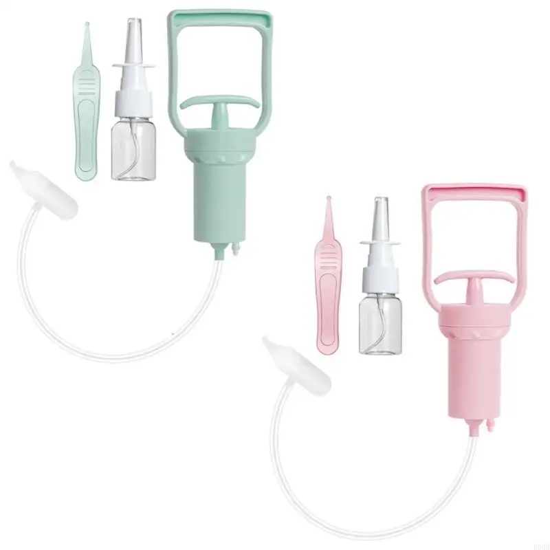 090B Handheld Nose Cleaner Nasal Aspirator for Infants Adjustable Suction Easy Clean