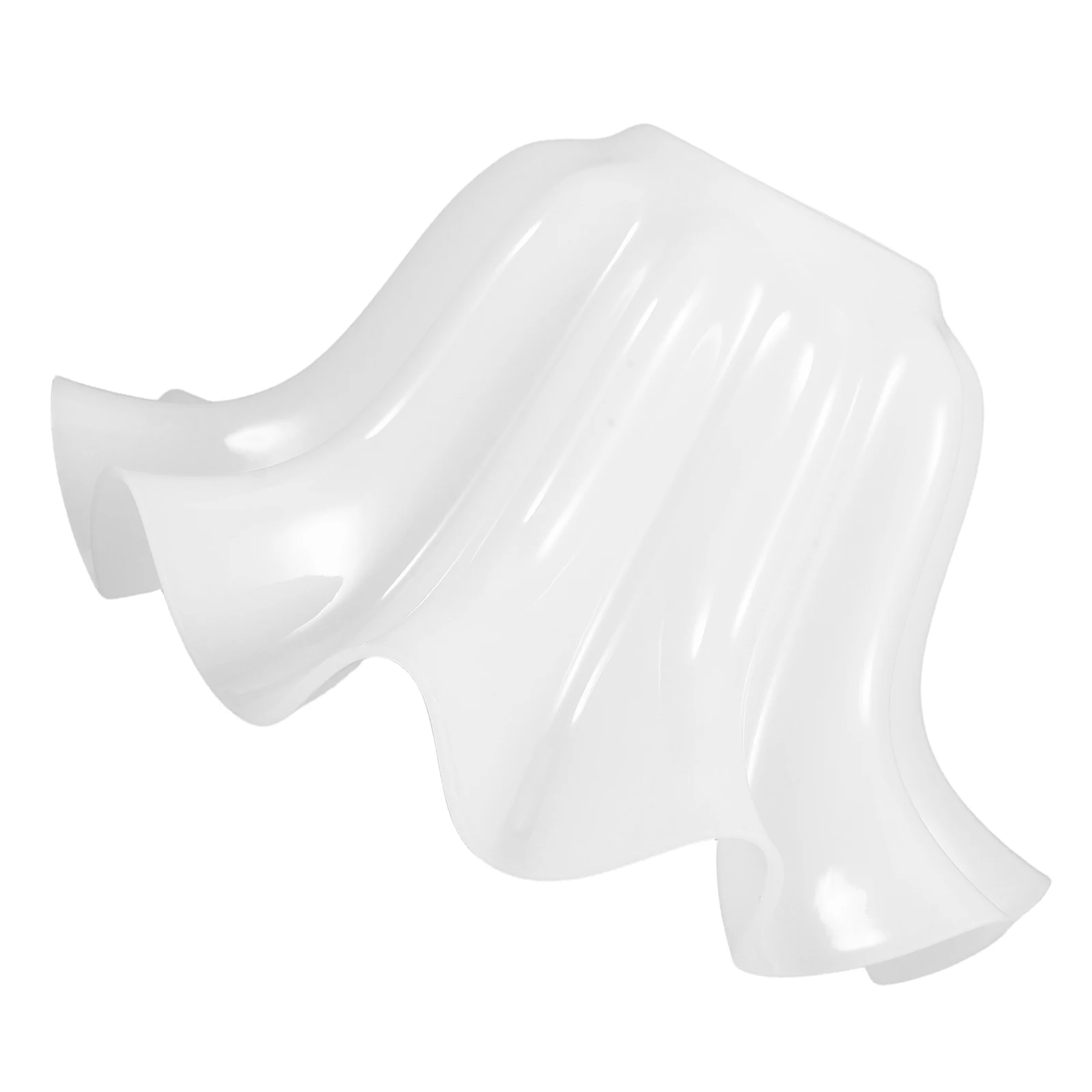 

-Shaped Plastic Lamp Shade Light Cover For Wall Sconces Floor Lamps Pendant Ceiling Fan Replacement Shade Durable