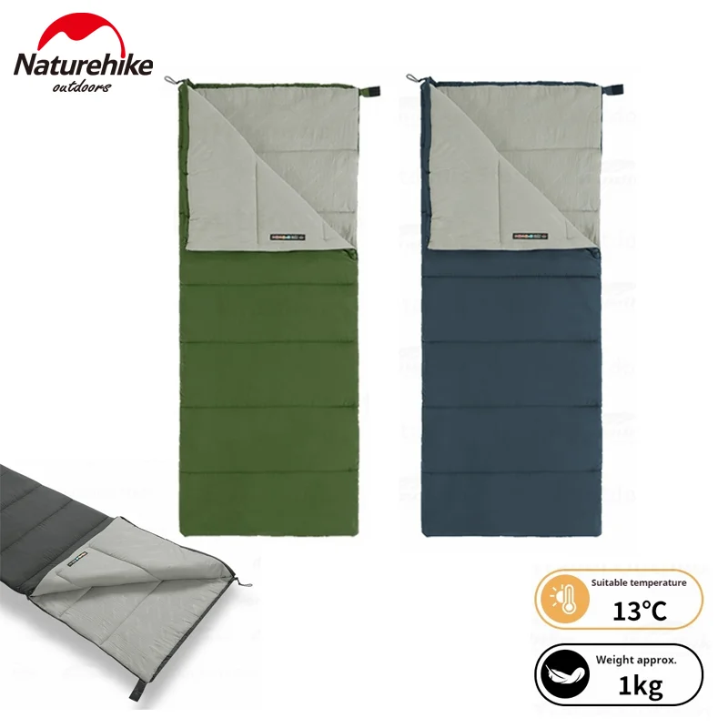 

Naturehike Spliceable Sleeping Bag Camping Tent Cotton Sleeping Bag Portable Lightweight Outdoor Travel Winter Warm Sleeping Bag