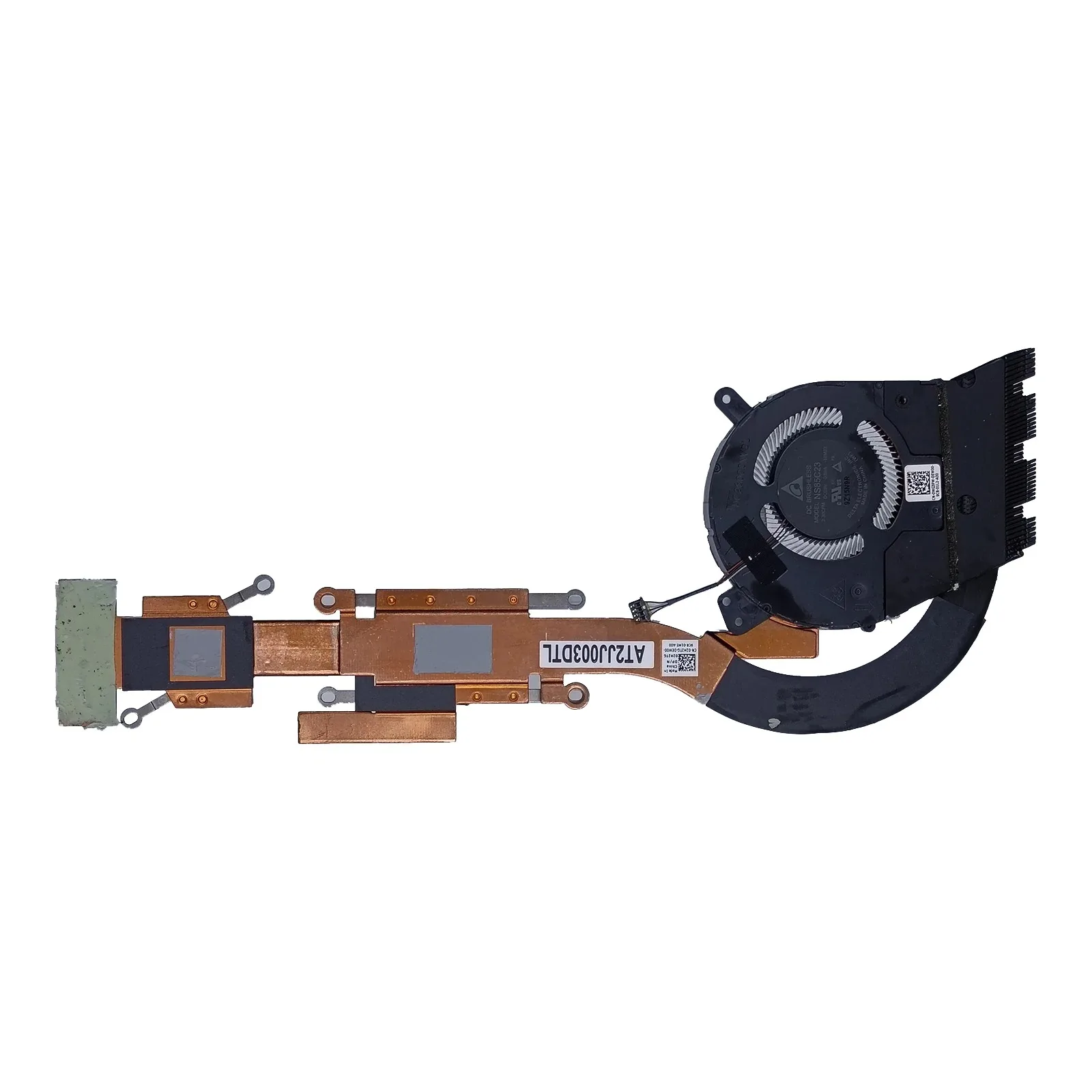 

Original Laptop Cooling Fan Heatsink For Dell Latitude 5401 E5401 CPU Cooler Radiator 02H2TG 0WG3PW