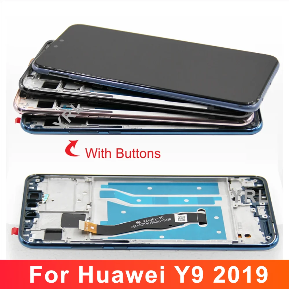 For HUAWEI Y9 2019 6.5\'\'For Enjoy 9 Plus JKM-LX1 LX2 LX3 AL00 LCD Display Touch Screen Digitizer Assembly Replacement