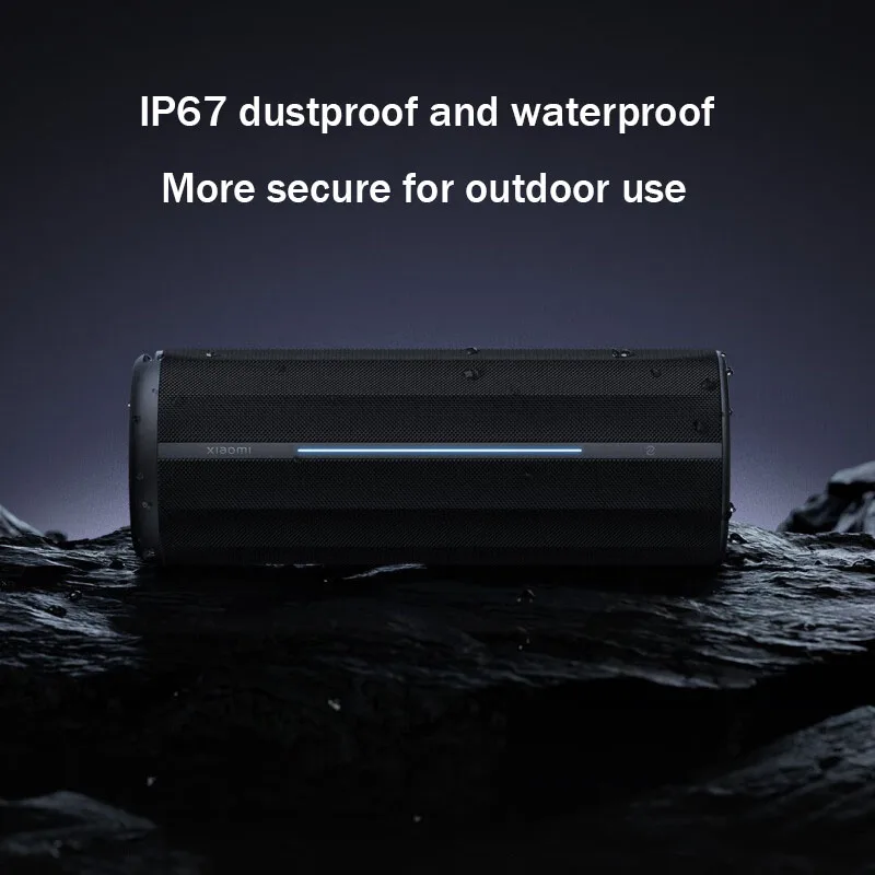 New Xiaomi Portable Bluetooth Speaker IPX6 Waterproof Powerful 360° Stereo Loud Volume Sound Box Home Outdoor Connect Mijia App