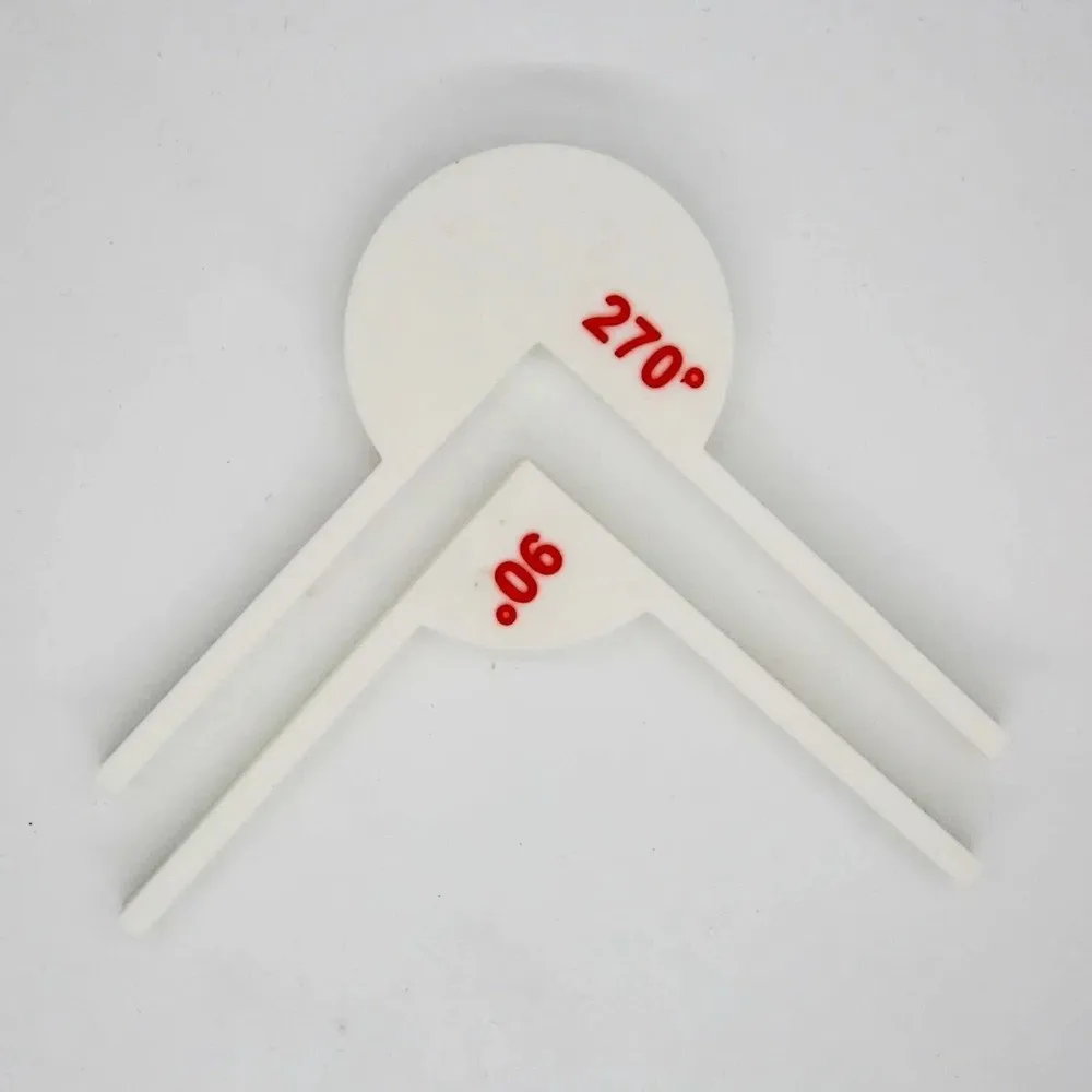 Portable Geometric Angle Ruler Multi-function Geometric Angle Teaching Mathematics Angle Rulers Teaching Auxiliary Props