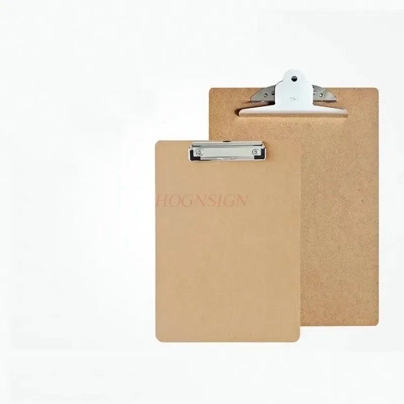 A4 Folder Board Writing Folder Flat Head Clamp Pad Double Color Board Clamp Menu Clamp Student Writing Board Drawing Board Offic