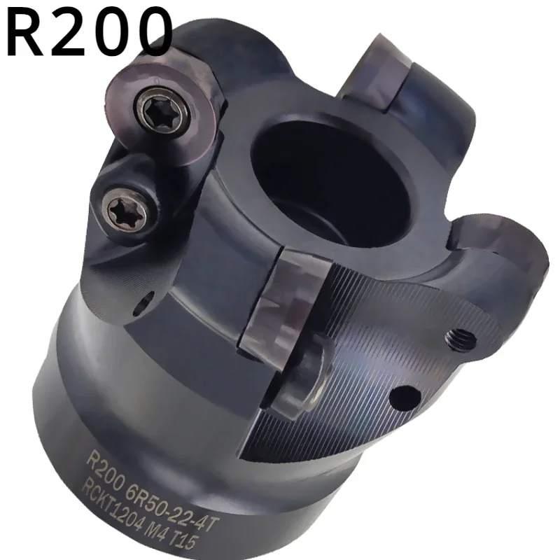 

R200 R5 R6 R8 R10 50 63 80 100 серия фрезерный диск с круглым носом прецизионный фрезерный диск RCKT10T3 1204 1606 2006
