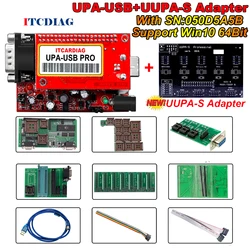 Neuer sn: 1,3 d5a5b UPA-USB v 3,0 ecu chip tunning tool programmierer mit nec funktionen mit UUPA-S adapter für uusp UUSP-S v