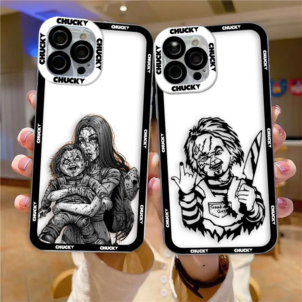 Charles Lee Ray Chucky Doll Clear Case For REALME 5 6 7 7I 8 8I 9 9I 10 12 C67 C55 C53 C35 C33 C31 C30 C21Y C20 PRO PLUS 5G Case