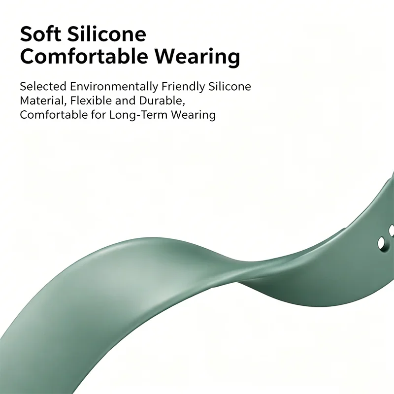 Sport Silicone Watch Strap For Google Fitbit Air Rubber Bracelet Breathable Band Wristband image 6