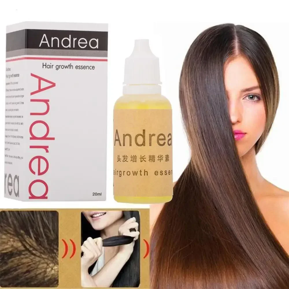 20ml Andrea Hair Growth Loss Essential Oils Liquid Dense Huile Essentielle Fast Sunburst Grow Restoration Pilatory