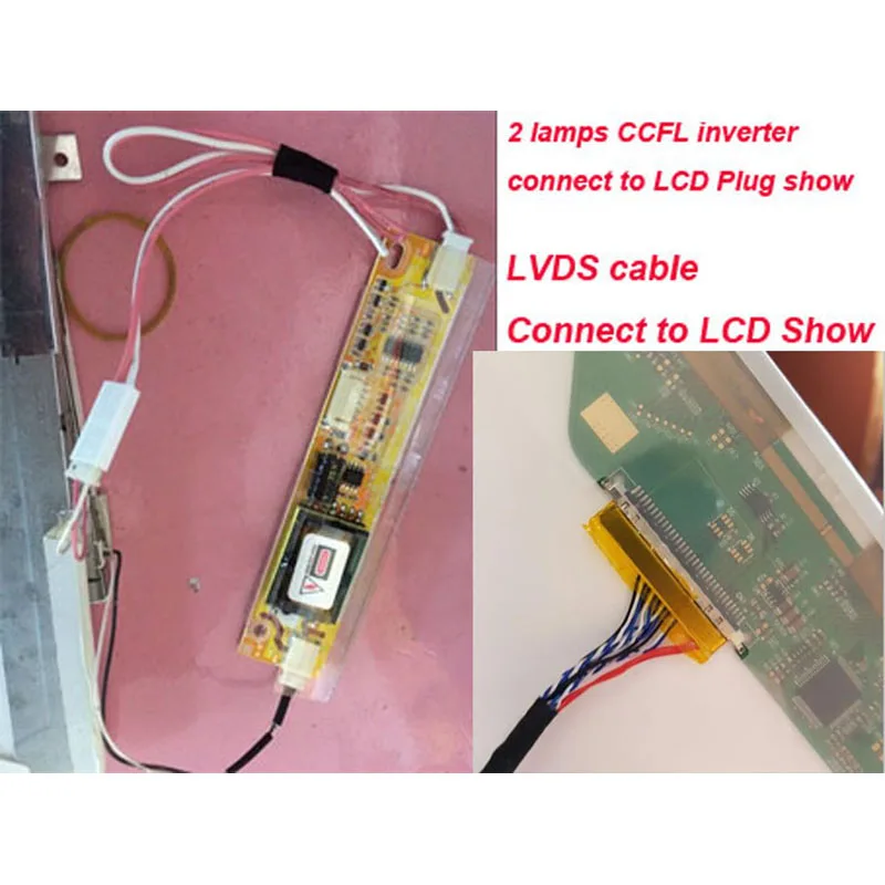 HDMI-compatível VGA Controller Board para TX41D97VC1HAA, 1400 × 1050 Tela, Display LCD, 16,1 no Painel de LED, 58C