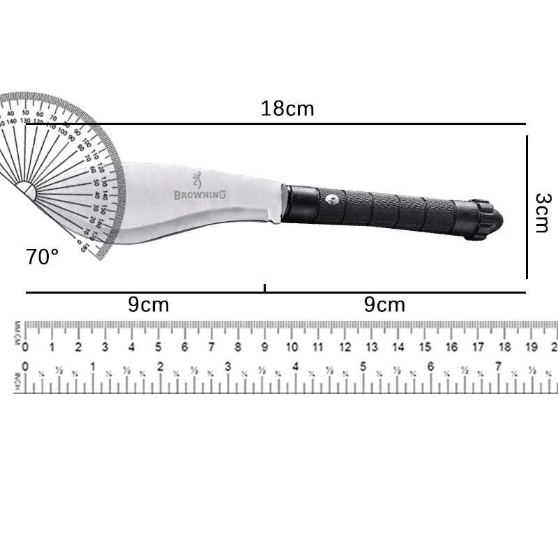 Outdoor camping straight knife, portable, multifunctional, high hardness cutting tool, outdoor stainless steel straight knife