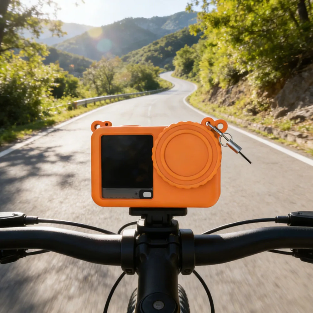 

Горячая распродажа: силиконовый защитный чехол для спортивной камеры DJI Osmo Action 6, защитный кейс, аксессуары для предотвращения потерь