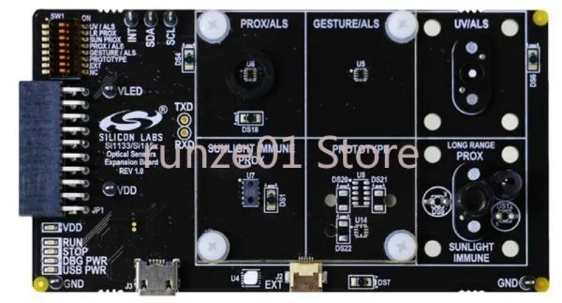 Spot 115XOPT-EXP-EVB Si1153 Si1133 expansion module Silicon Labs