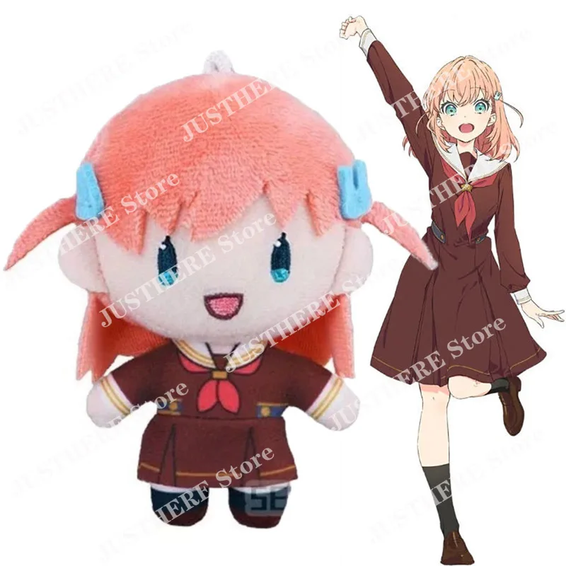 

10 см Hasu No Sora Jogakuin School Idol Club плюшевая подвеска игрушки Osawa Rurino Doudou глаз плюшевая кукла Anyoji Hime брелок в подарок