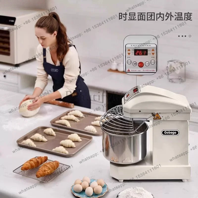 Hot U10 three-speed double-action dough mixer small automatic dough kneading machine commercial
