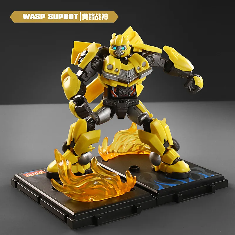 

Трансформация Op Commander Bee Mirage Scourge в сборе с лампой, фигурка, игрушка-кукла из фильма