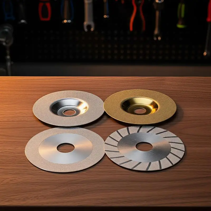1PCS Diamond Grinding Blade 100mm Fast Polishing Anti-cracking Disc for Angle Grinder Interior Decoration Tile Processing