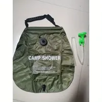 20L Solar Heat Collection Outdoor Camping Bath Bag Portable Shower Water Bag for Camping Hiking Travel