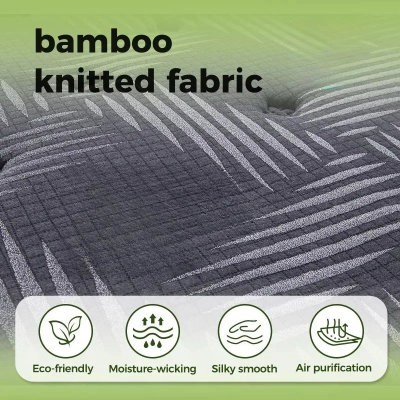 Master Ben A618 Bamboo Latex Foam Modern Orthopedic Medium Firmness Comfortable King Queen Double Size Wholesale Mattress