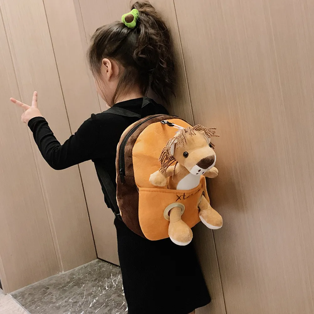 

Children Cartoon Animal Kindergarten Backpack Anti Lost School Bag Adjustable Strap Kids Safety Harness Backpack
