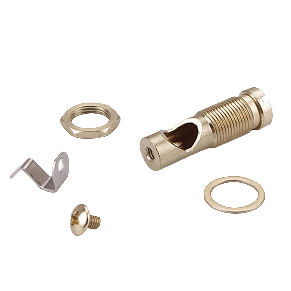 

1Pcs Golden Guitar Tremolo Arm Sleeve High-Durability Metal Part Exquisite Craftsmanship Easy Install Guitar Accessories Long