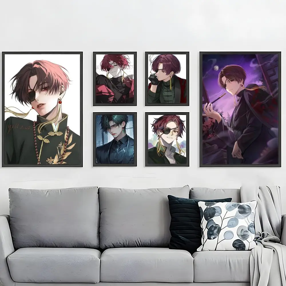 anime Jujutsu Kaisen Poster HD Waterproof Self-Adhesive Wall Art – Multi-Scene Use, Top Gift Pick
