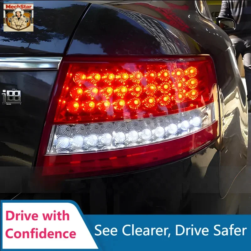 

For Upgraded Car Taillights Assembly For Audi A6 C7 A6L S6 2005-2008 Auto Rear Lamps LED Dynamic Signal lamp Accessories