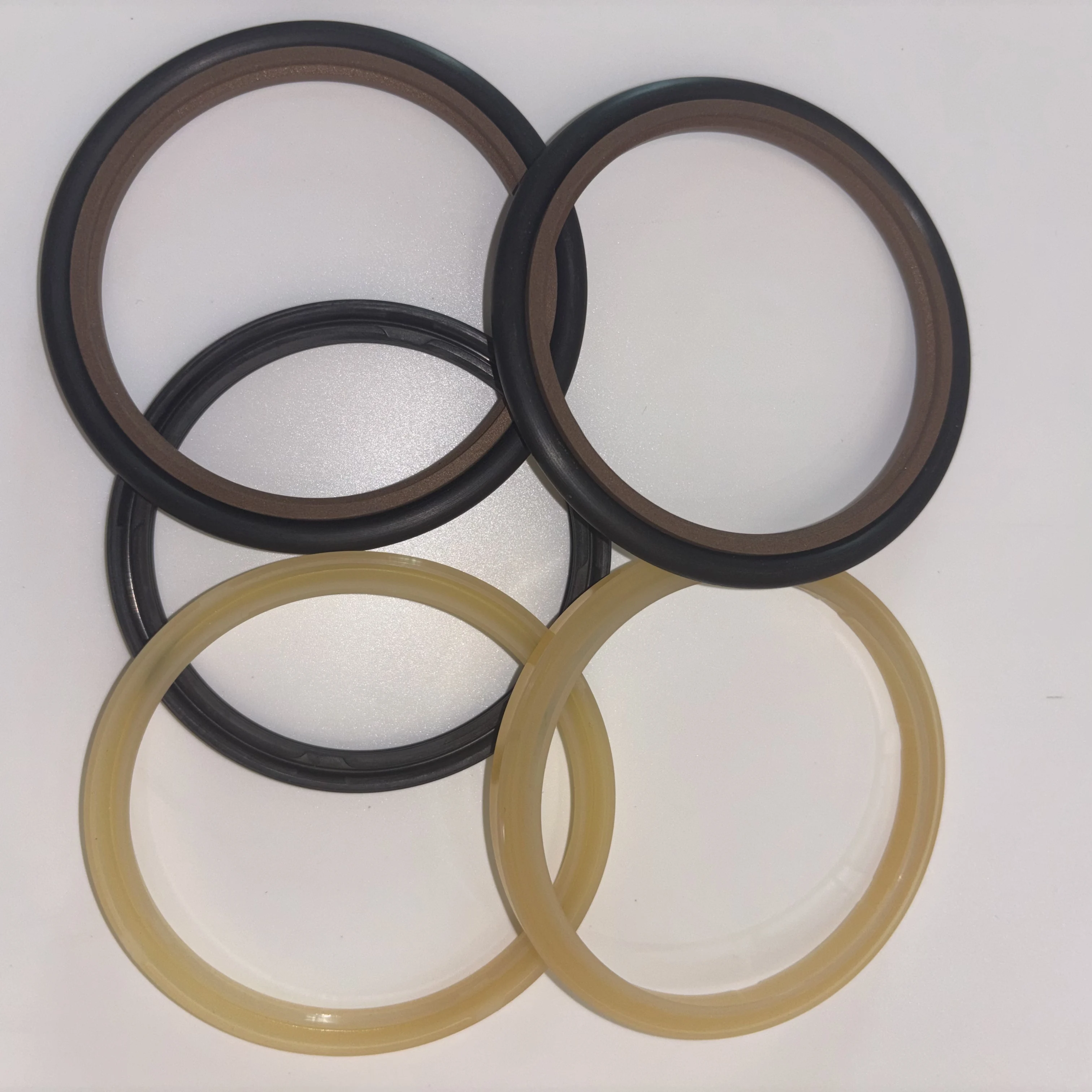 DMB230 Hydraulic Breaker Complete Seal Kit Excavator Rock Hammer Rebuild Set with Carbon Ring Gas Seal Backup Rings