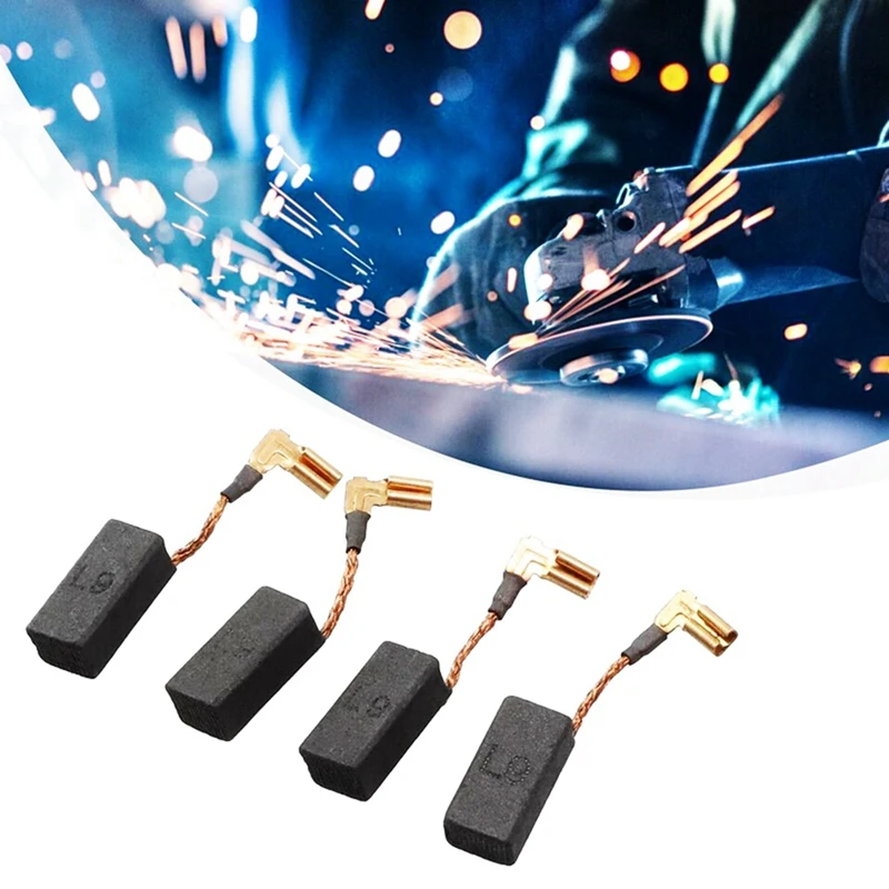 グラインダー用カーボンブラシ,モーター交換部品,電動工具,スペアアクセサリーセット,n097696,dwe4120,dwe4011,ABJI-10パック