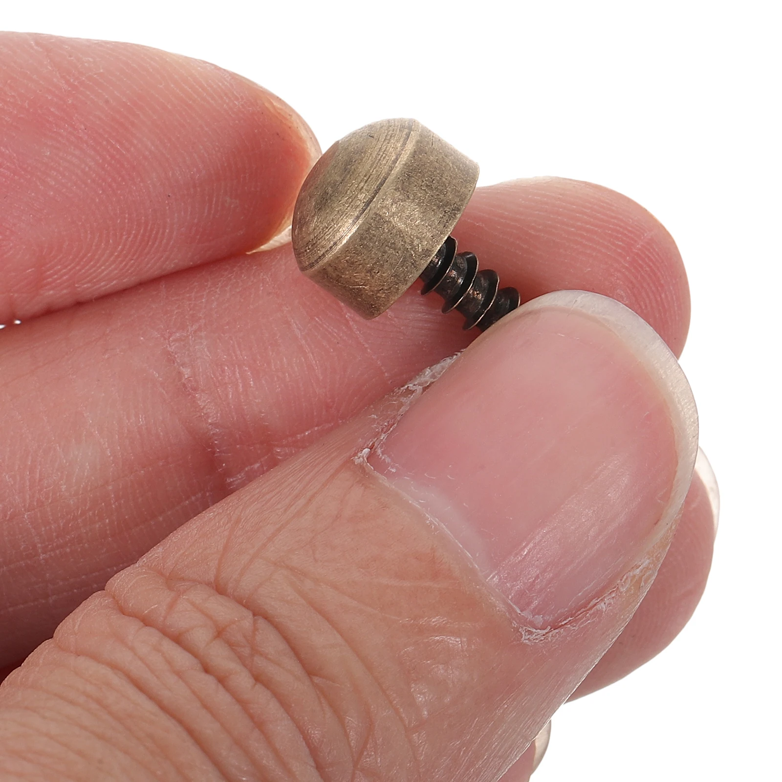 

Mirror Fixing Screws with Decorative Caps 8 Sets Self-Tapping Fasteners for Furniture Wardrobe Cabinet Home Decor Installation