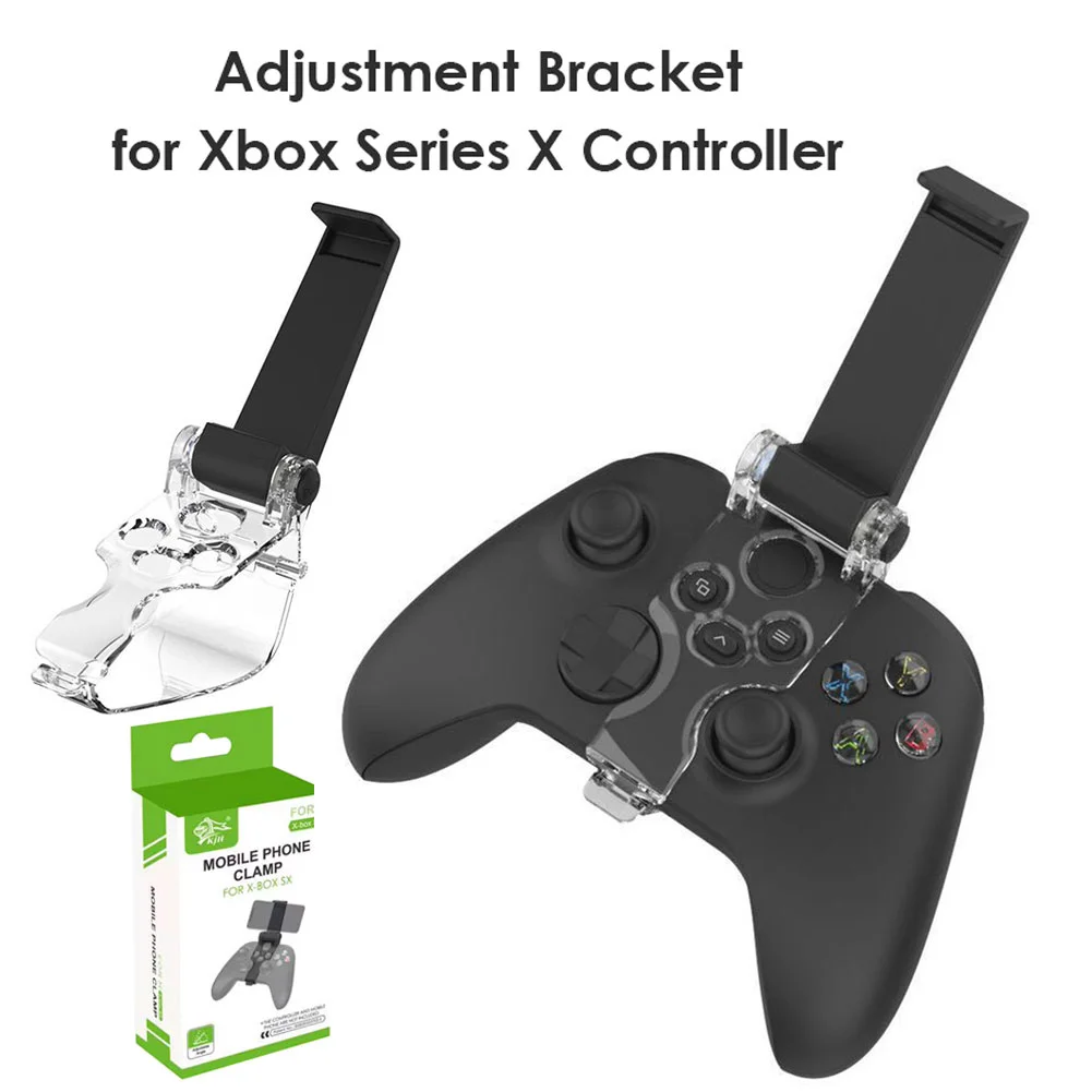 For Xbox Series Controller Phone Holder Wireless Gamepad Handle Bracket Mobile Phone Clip Stand for Microsoft Xbox Series S/X