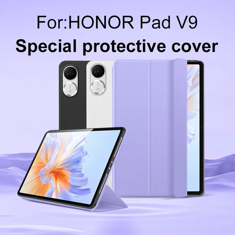 Tablet protective case for Honor pad V9 foldable protective case no magnetic attraction