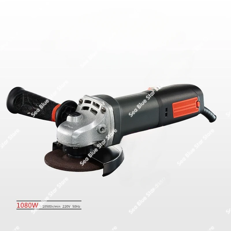 High Power Durable 220V Multi-functionIndustrial Grade Light Dustproof Angle Grinder Grinding and Cutting