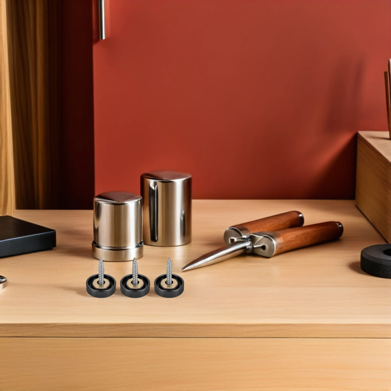 

10Set Stainless Steel Mirror Screws Decorative Caps Mirror Panel Fixing Screws Bathroom Wardrobe Glass Furniture Fasteners Wall