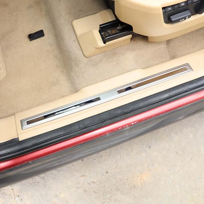 4pcs Inner Door Sill Scuff Threshold Protector Plate Cover For Land Rover Freelander 2 2009-2015 Car Accessories - view 5