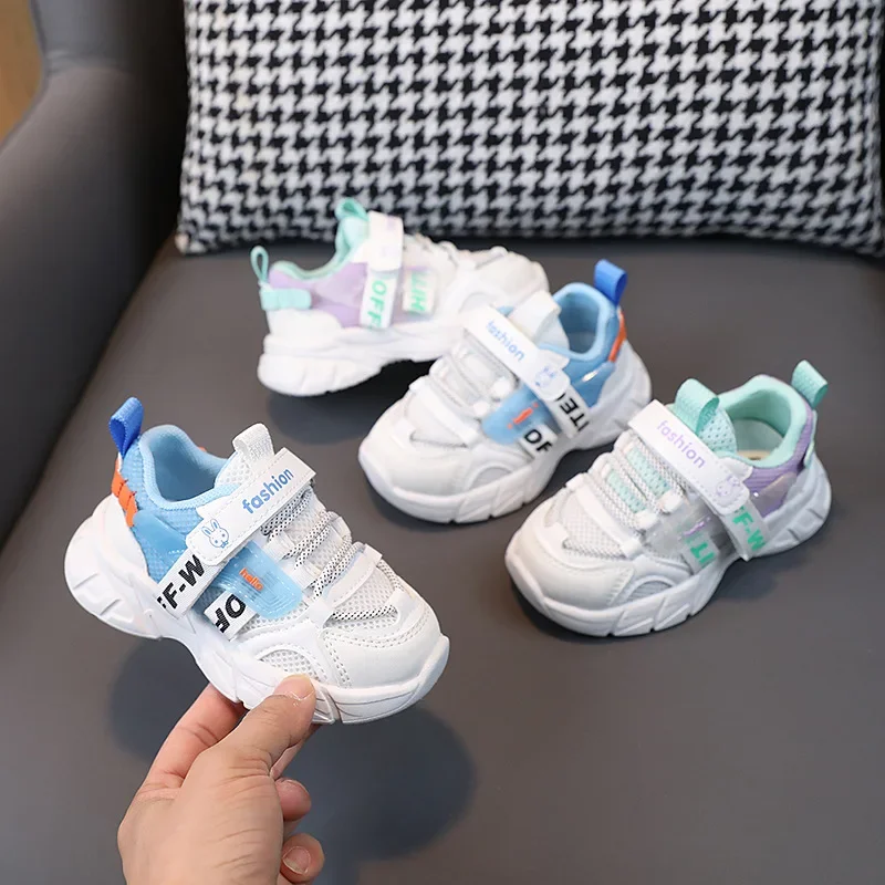 

Children Sports Shoes 1-6 Years Old Boy Sneakers Kids Breathable Mesh Non-slip Soft Soled Toddler Shoes Spring Autumn Baby Shoes