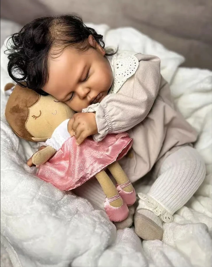 

High Quality Dark Skin Pickle Doll Parts 24inch Kit Christmas Gifts