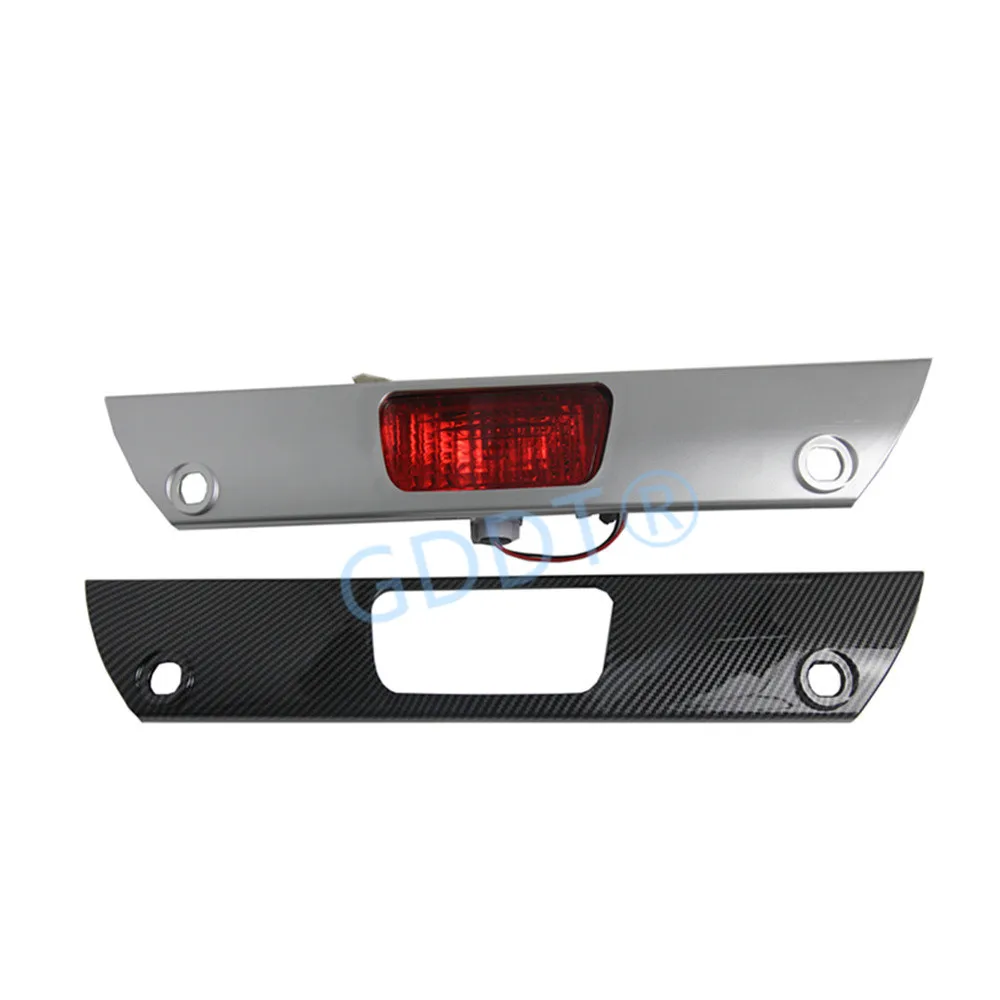 1 Piece Rear Lights For Pajero V97 V93 Stop Lamp For Montero V98 V95 V87 With Bulb Spare Tire Lamp Silver Cover Or Carbon Cover