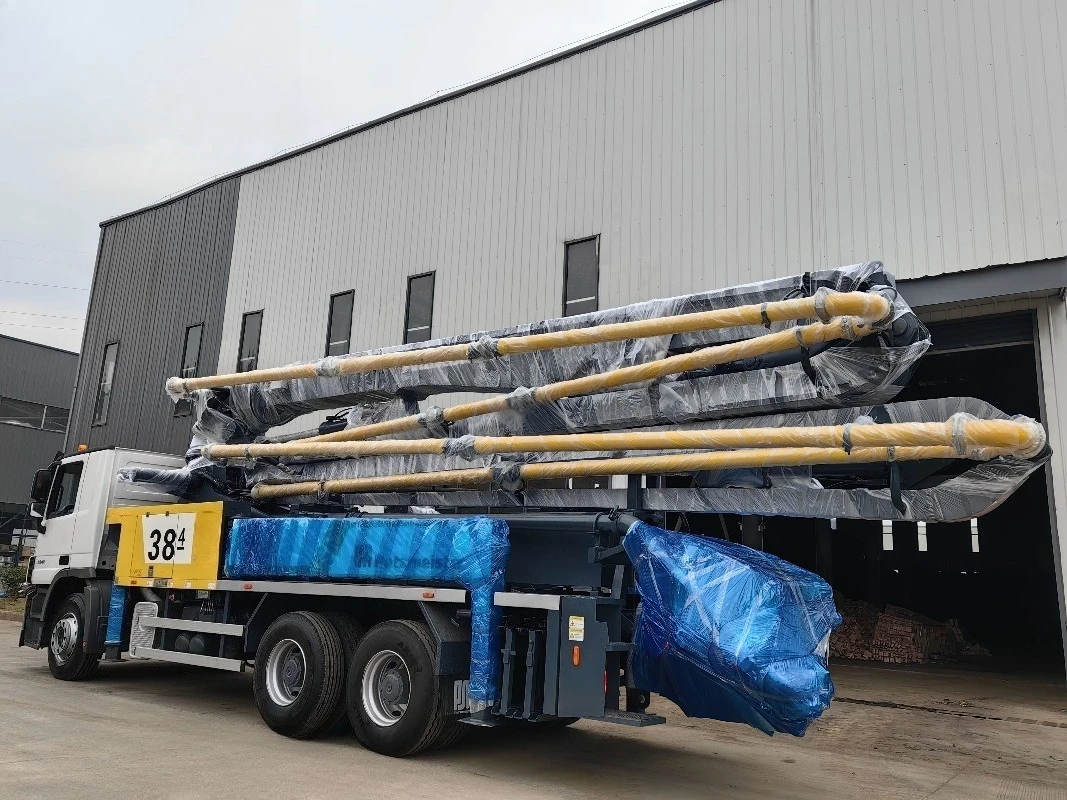 38.5M End Hose Length Max 4 M Second Hand Pump Truck Wholesale Of New Products Concrete Pump Truck