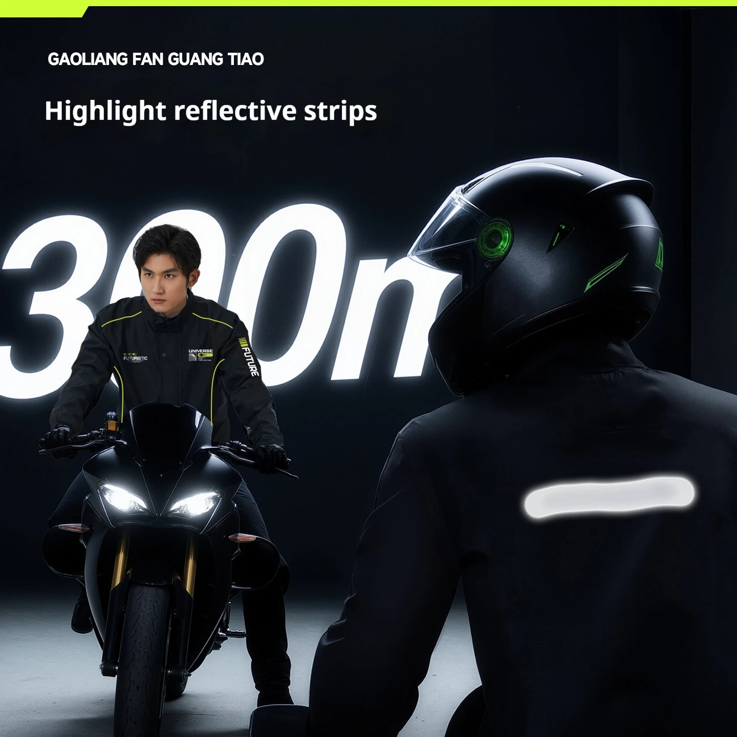 Adult Male Motorcycle Raincoat - Motorcycle Rain Suit 评论和价格