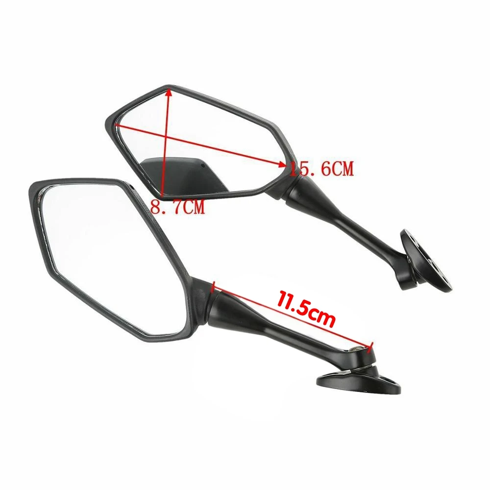 1 pasang kaca spion sisi belakang kanan kiri sepeda motor untuk Honda CBR 1000RR 2004-2007 600RR 2003-2018