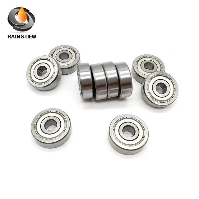 10PCS R4ZZ R6ZZ R8ZZ Bearing ABEC-7 Double Shielded Inch Miniature Ball Bearings R4z R6z R8z